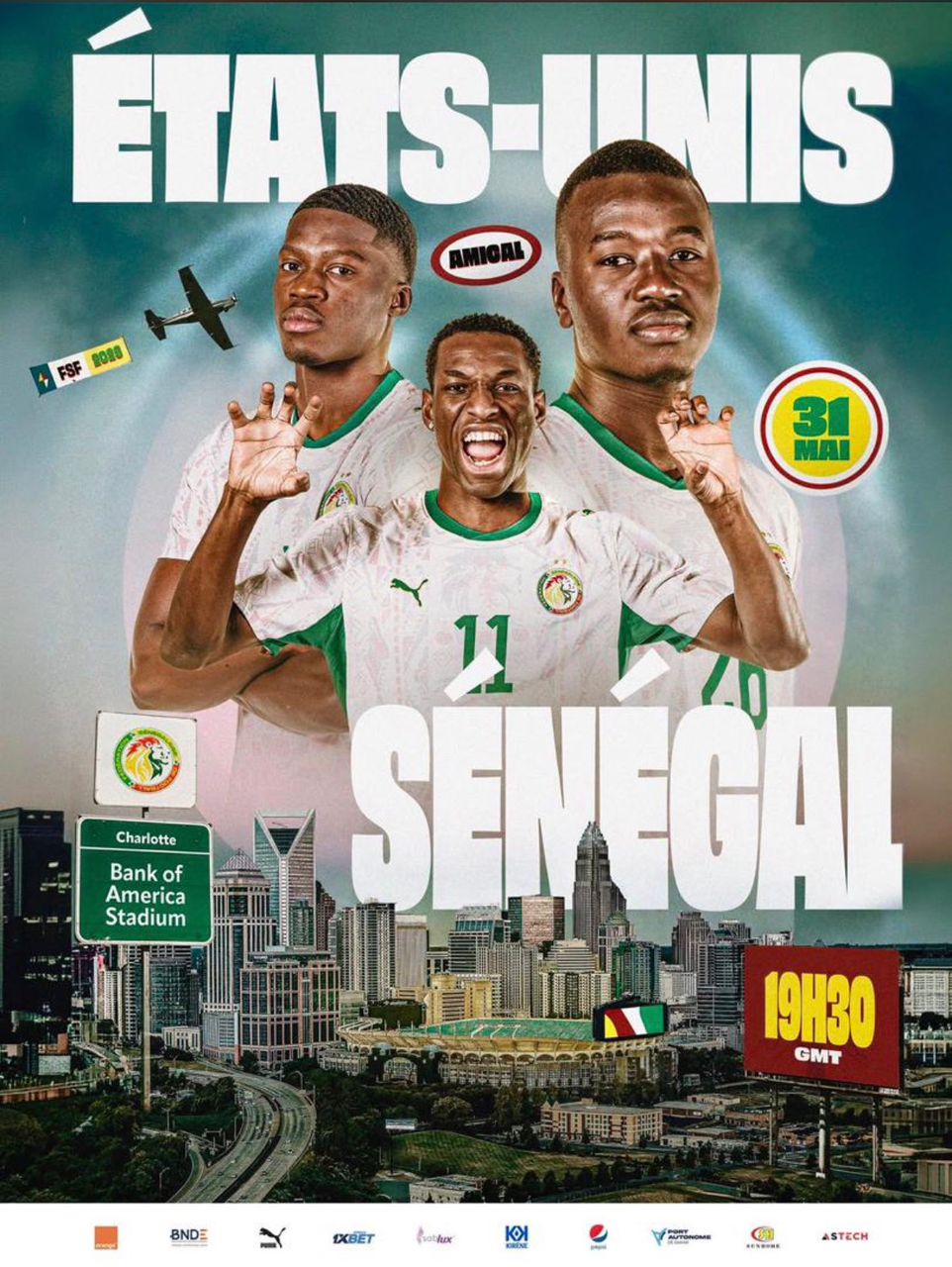 Match amical Sénégal vs USA